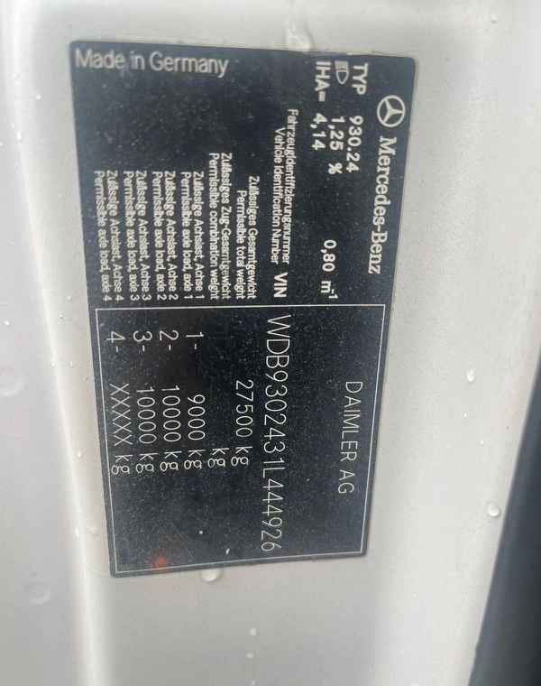 Camion ampliroll MERCEDES-BENZ ACTROS 2648 SPECJALNY PłUG 6X4!!!