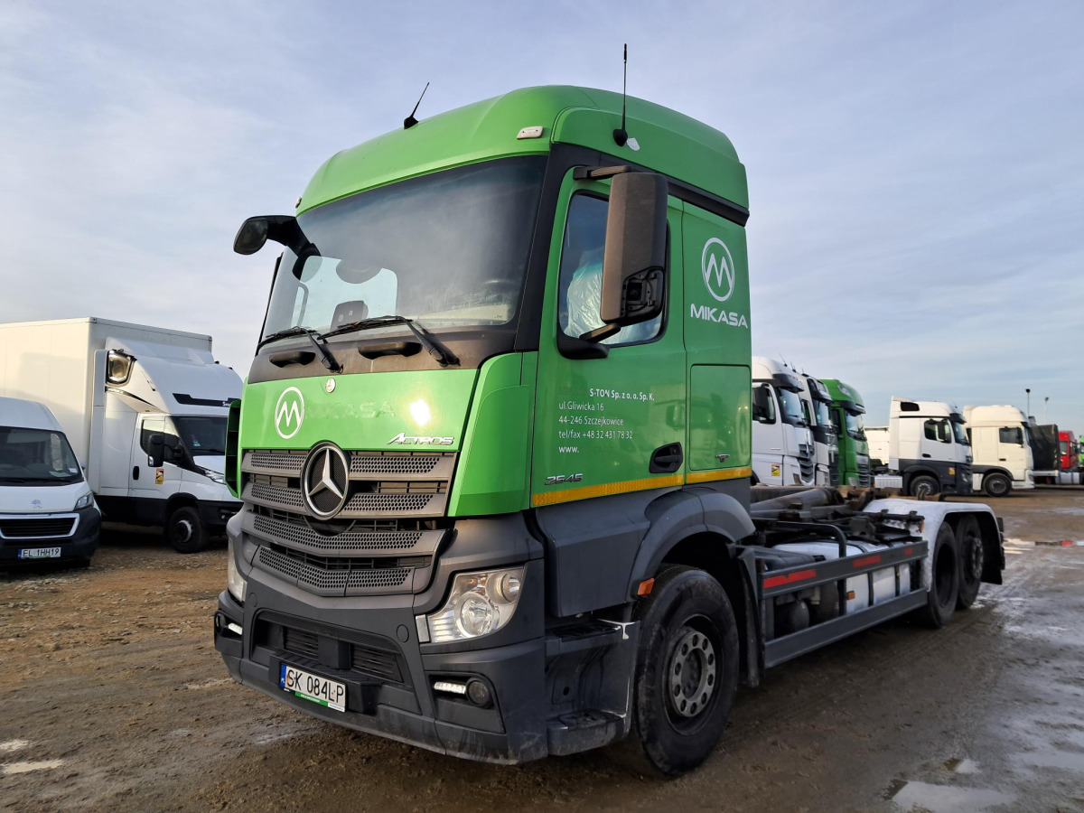 Camion ampliroll MERCEDES BENZ ACTROS HAKOWIEC