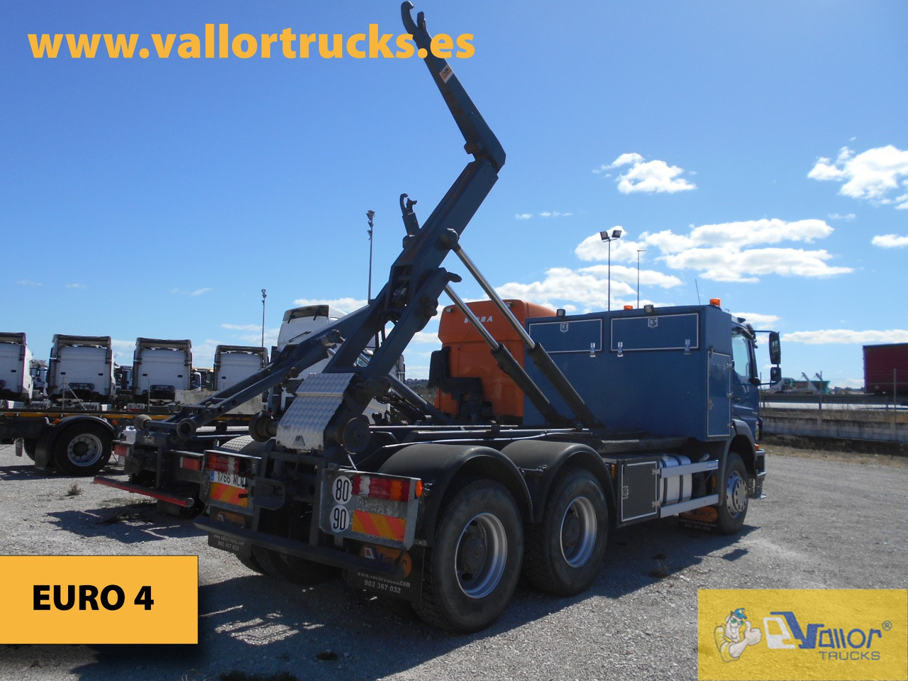 Camion ampliroll MERCEDES-BENZ AXOR 2629