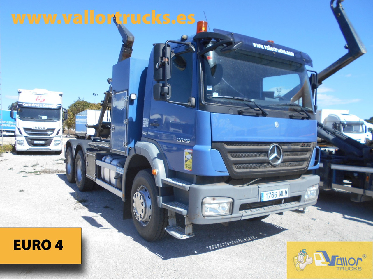 Camion ampliroll MERCEDES-BENZ AXOR 2629