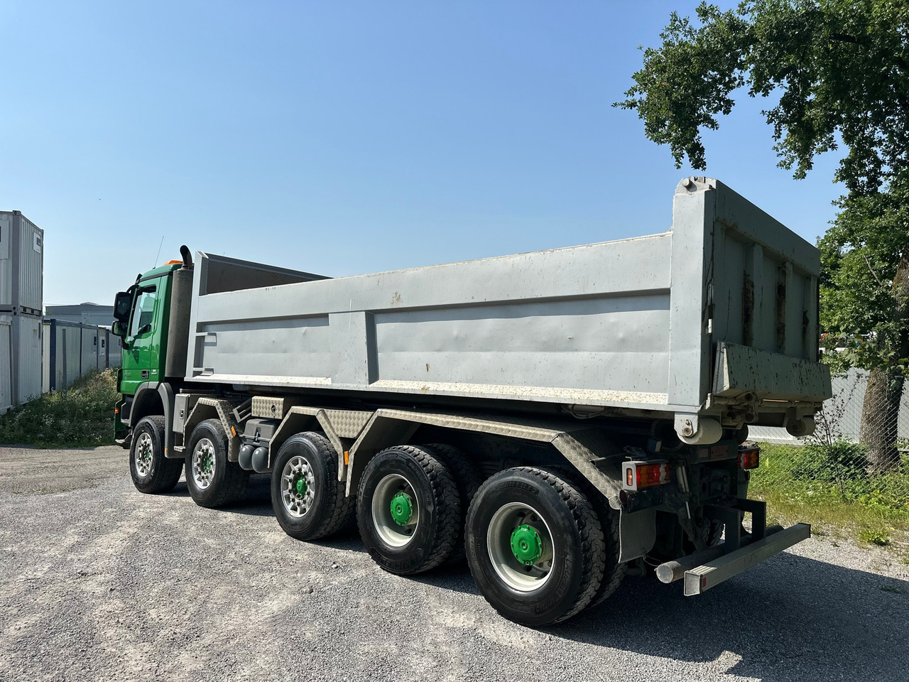 Camion ampliroll MERCEDES-BENZ Actros 4455 10x4 Moser