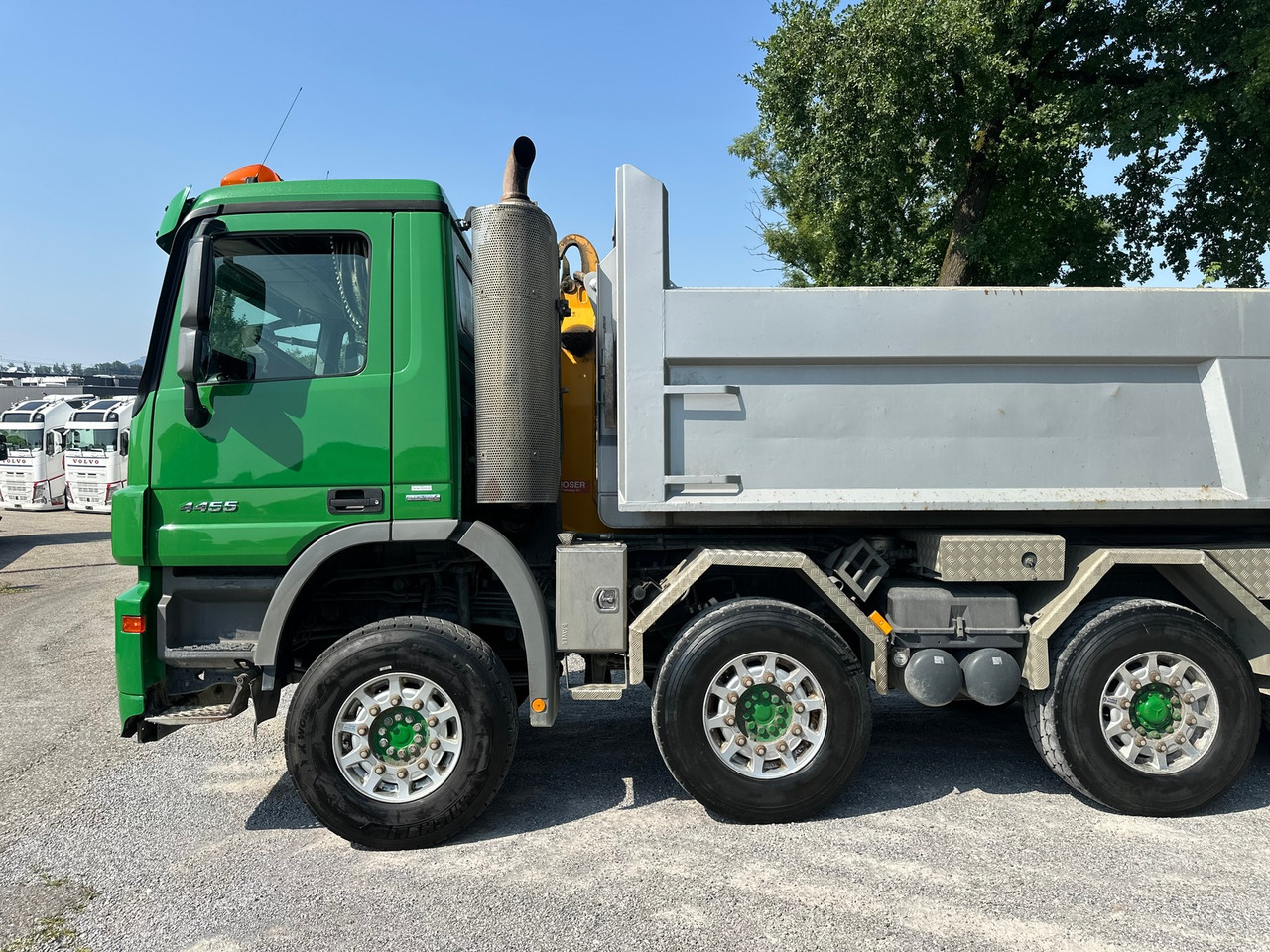 Camion ampliroll MERCEDES-BENZ Actros 4455 10x4 Moser