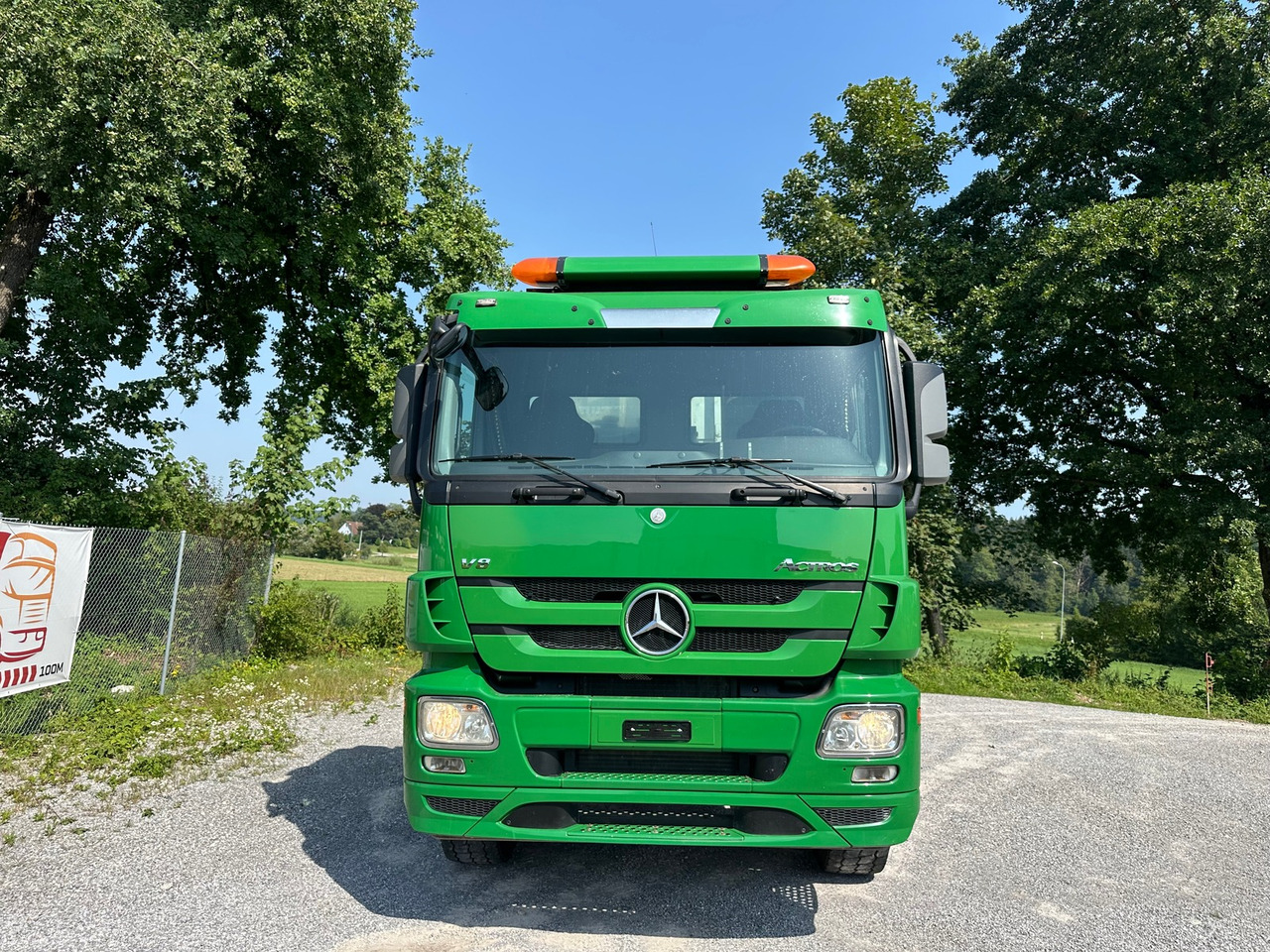 Camion ampliroll MERCEDES-BENZ Actros 4455 10x4 Moser