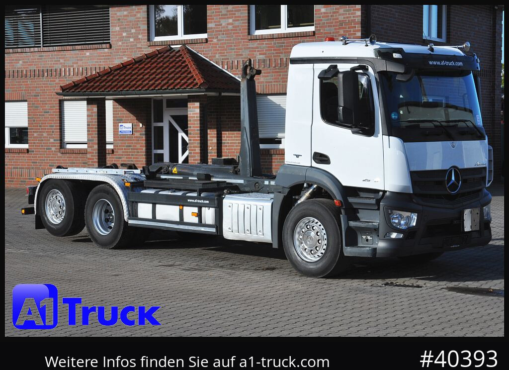 Camion ampliroll MERCEDES-BENZ Antos 2543, Meiller, Abrollkipper, Lift-Lenkachse,