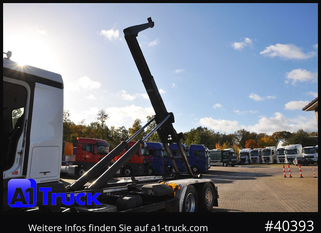 Camion ampliroll MERCEDES-BENZ Antos 2543, Meiller, Abrollkipper, Lift-Lenkachse,