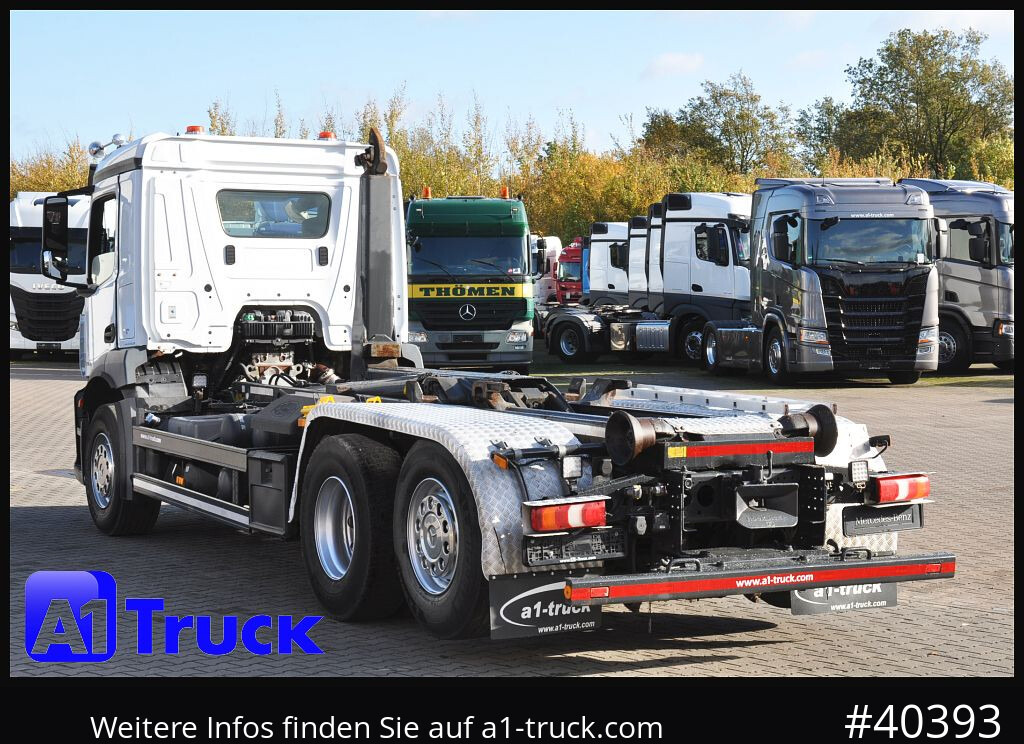 Camion ampliroll MERCEDES-BENZ Antos 2543, Meiller, Abrollkipper, Lift-Lenkachse,