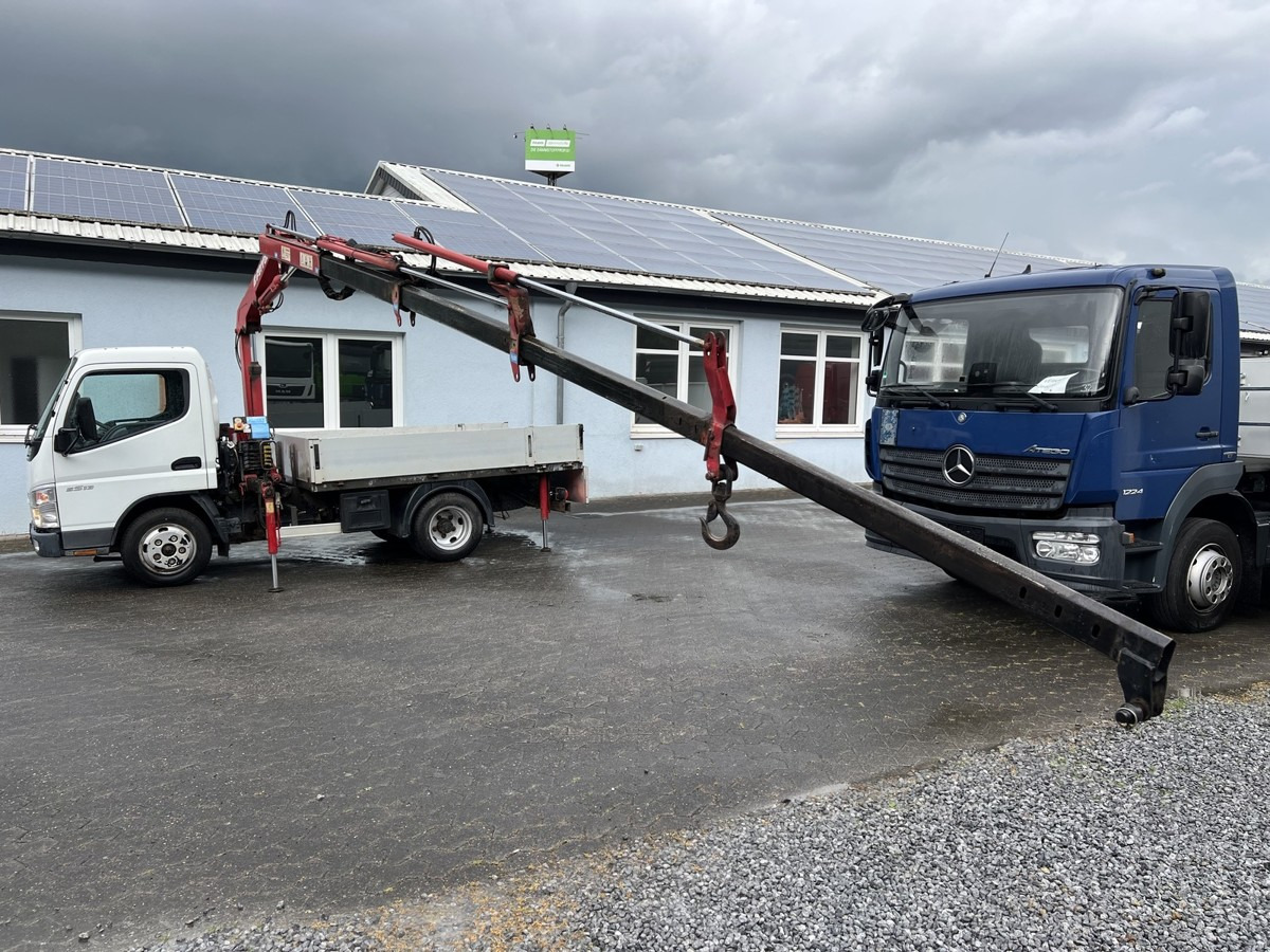 Camion ampliroll MITSUBISHI Canter 5S13 m. Ladekran Ferrari 530 3xhydr1xmech