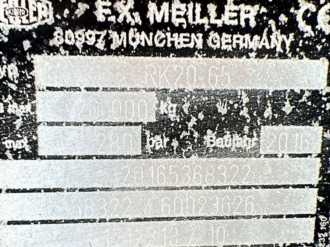 Camion ampliroll Meiller Abrollaufbau RK 20,65 Top Zustand