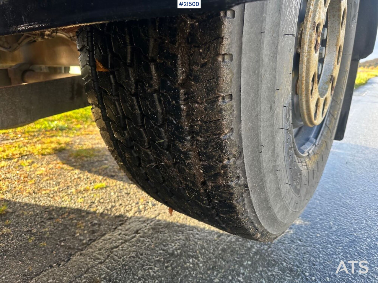 Camion ampliroll Mercedes Actros 2848 4x4+2 brøyterigget krokbil