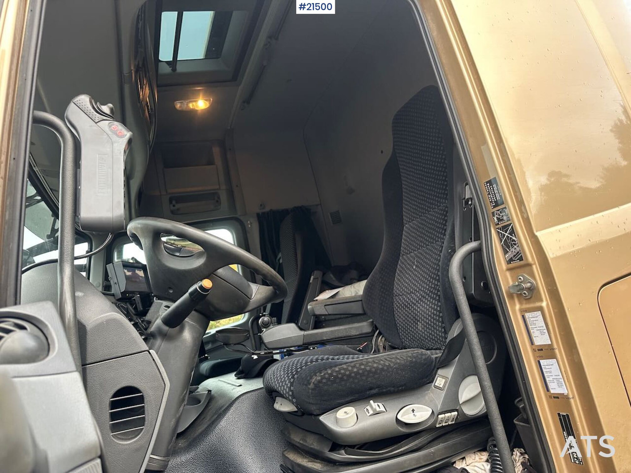 Camion ampliroll Mercedes Actros 2848 4x4+2 brøyterigget krokbil