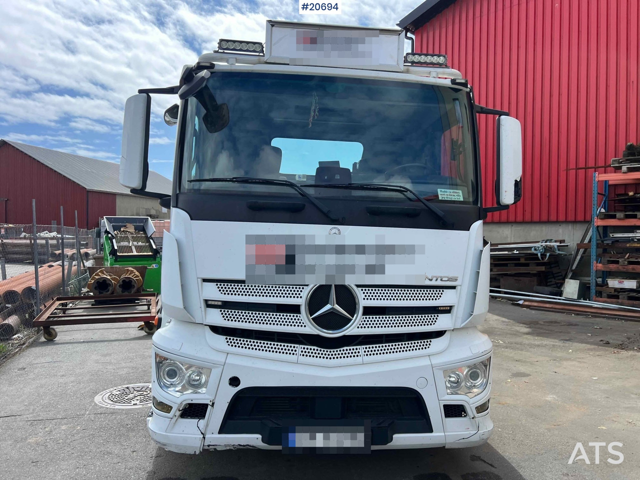 Camion ampliroll Mercedes Antos 2543