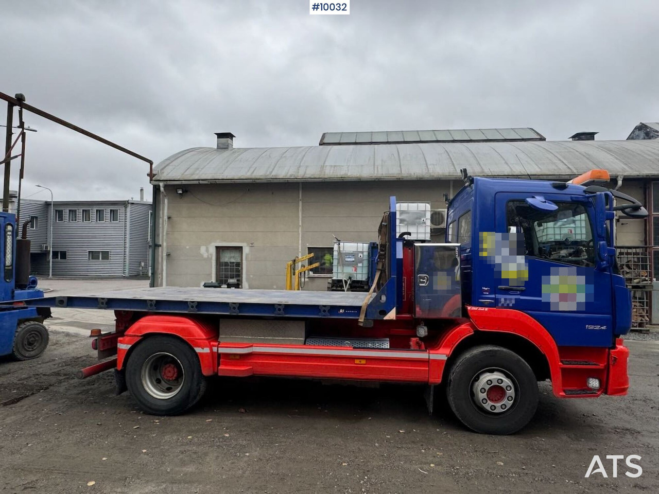 Camion ampliroll Mercedes Atego 1524 Hook Truck with AJK hook