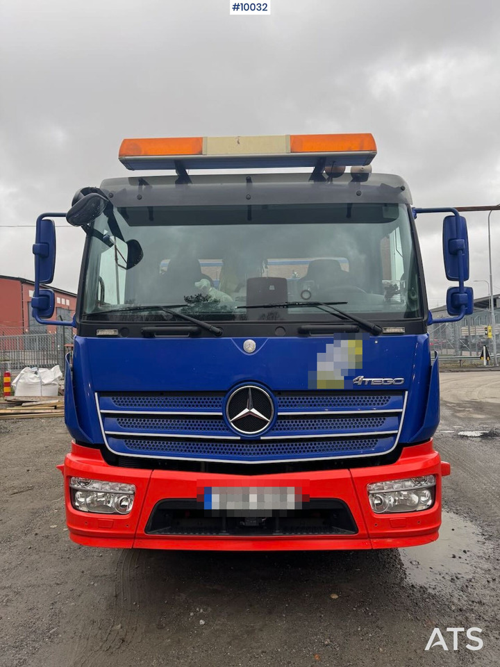Camion ampliroll Mercedes Atego 1524 Hook Truck with AJK hook