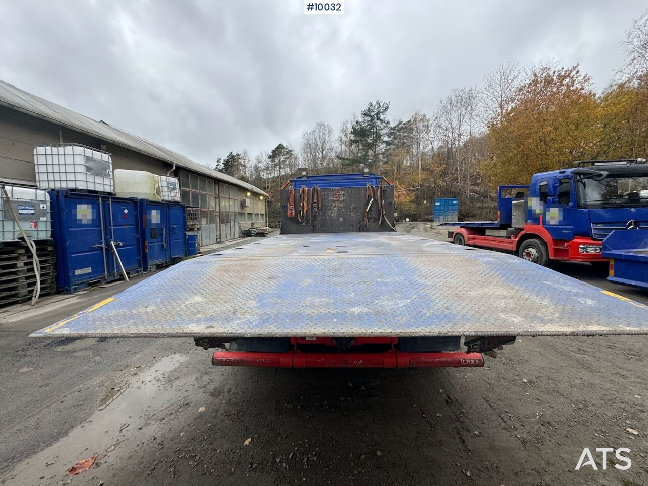 Camion ampliroll Mercedes Atego 1524 Hook Truck with AJK hook