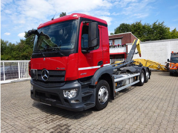 Camion ampliroll  Mercedes-Benz 2532 ANTOS MEILLER Abroller Lift+Lenkachse 6x2