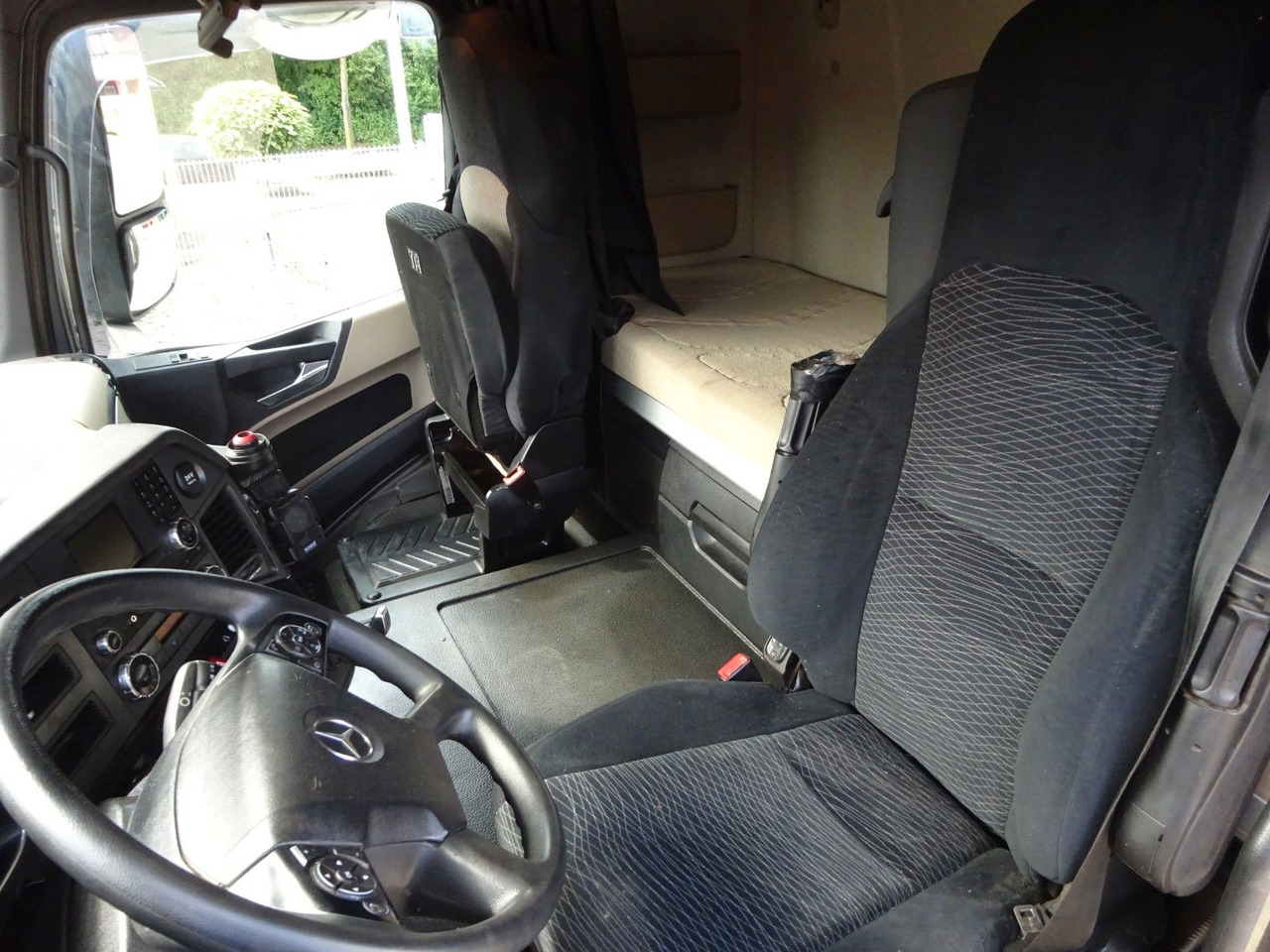 Camion ampliroll Mercedes-Benz 2545 Actros MEILLER Abroller +Lift-Lenkachse