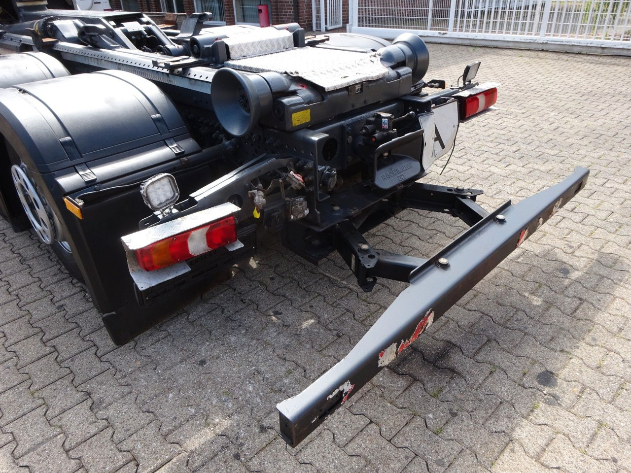 Camion ampliroll Mercedes-Benz 2545 Actros MEILLER Abroller +Lift-Lenkachse