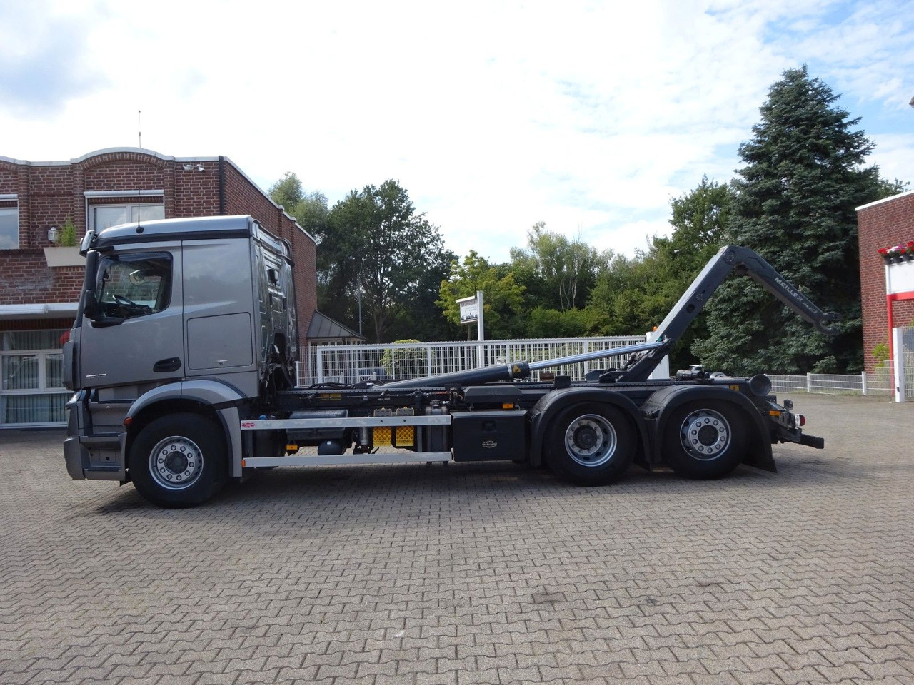 Camion ampliroll Mercedes-Benz 2545 Actros MEILLER Abroller +Lift-Lenkachse