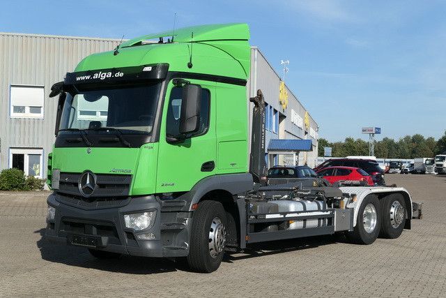 Camion ampliroll Mercedes-Benz 2546 L Actros 6x2, Meiller RS21.70, Lenk-Lift
