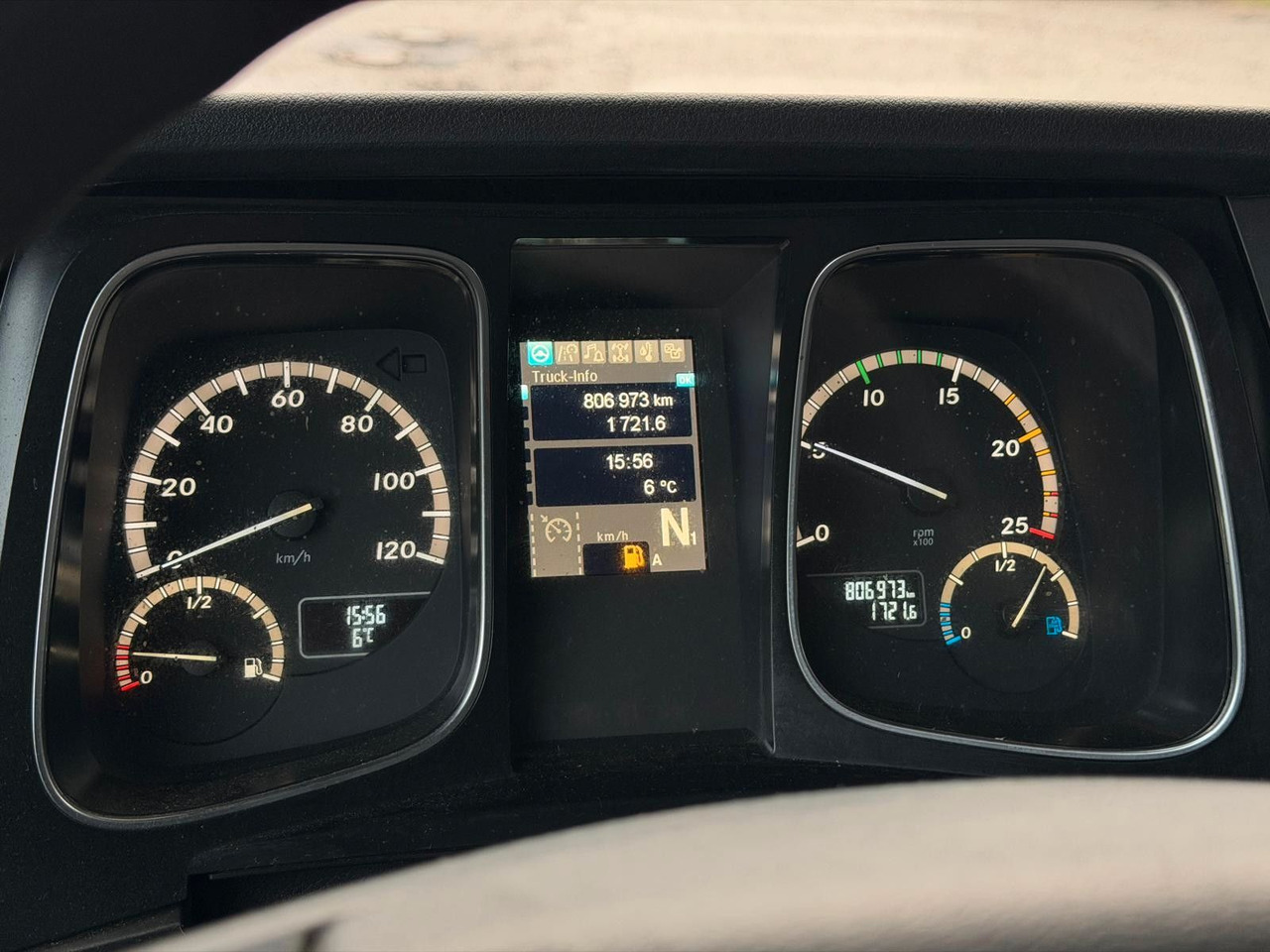 Camion ampliroll Mercedes-Benz 2558 6x2 Meiller RK 20.65 | Retarder | Klima