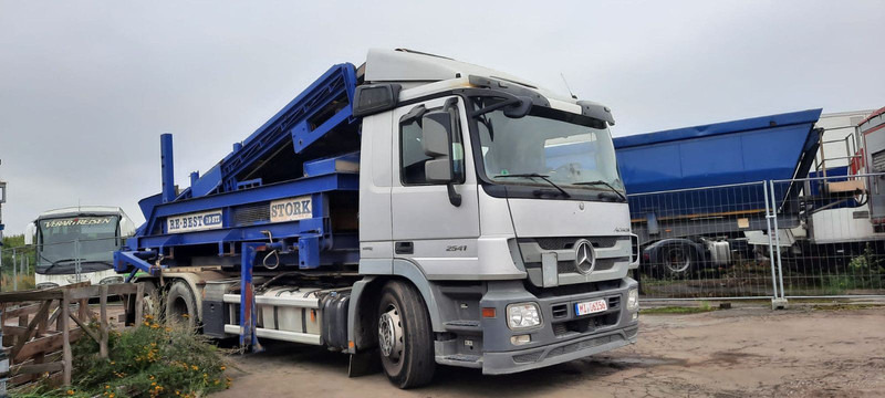 Camion ampliroll Mercedes-Benz 2641K 6x2 Abroller Klima