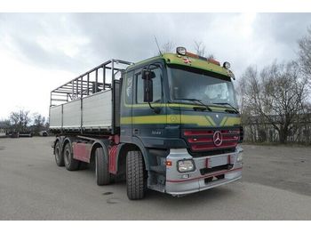 Camion ampliroll Mercedes-Benz 3244 8x4 Abroller mit 3-Seiten-Kippaufbau