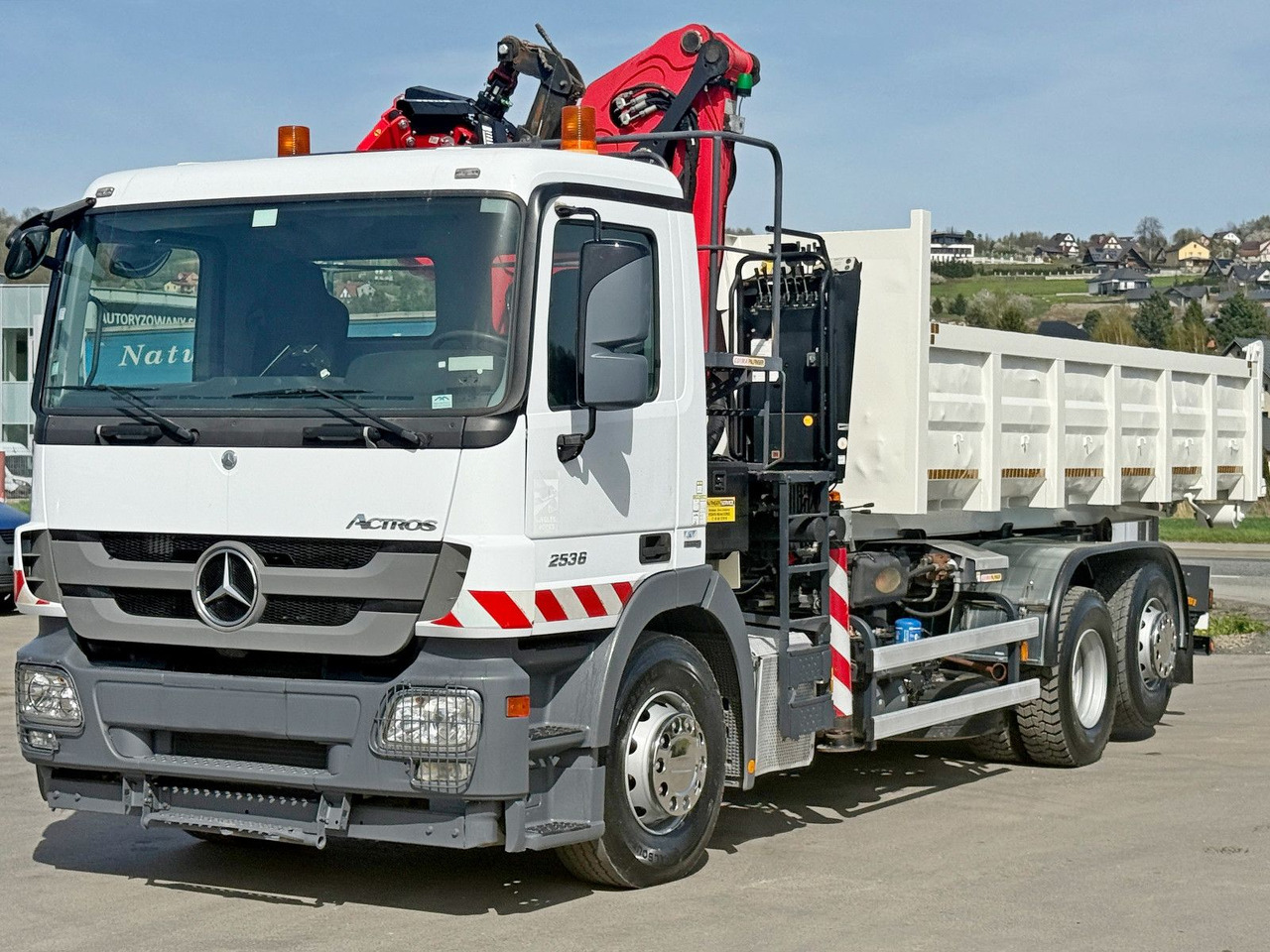 Camion ampliroll Mercedes-Benz ACTROS 2536 * Abrollkipper + EPSILON Q150Z82