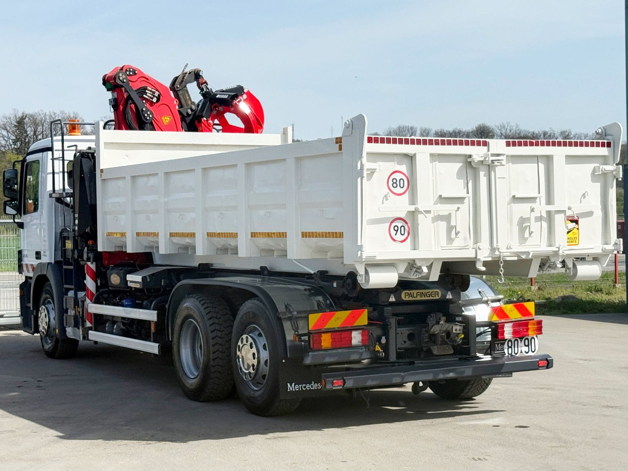 Camion ampliroll Mercedes-Benz ACTROS 2536 * Abrollkipper + EPSILON Q150Z82