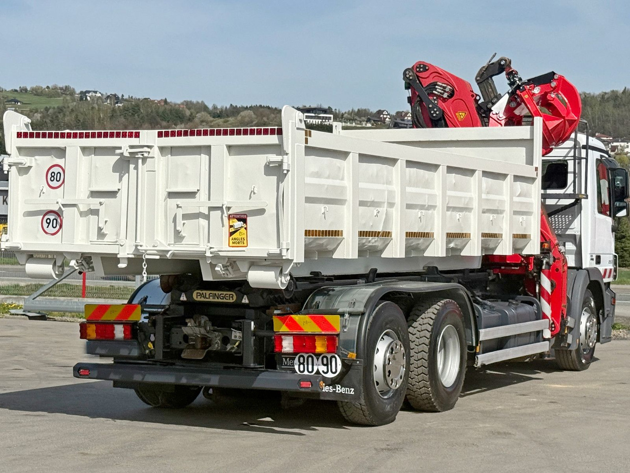 Camion ampliroll Mercedes-Benz ACTROS 2536 * Abrollkipper + EPSILON Q150Z82