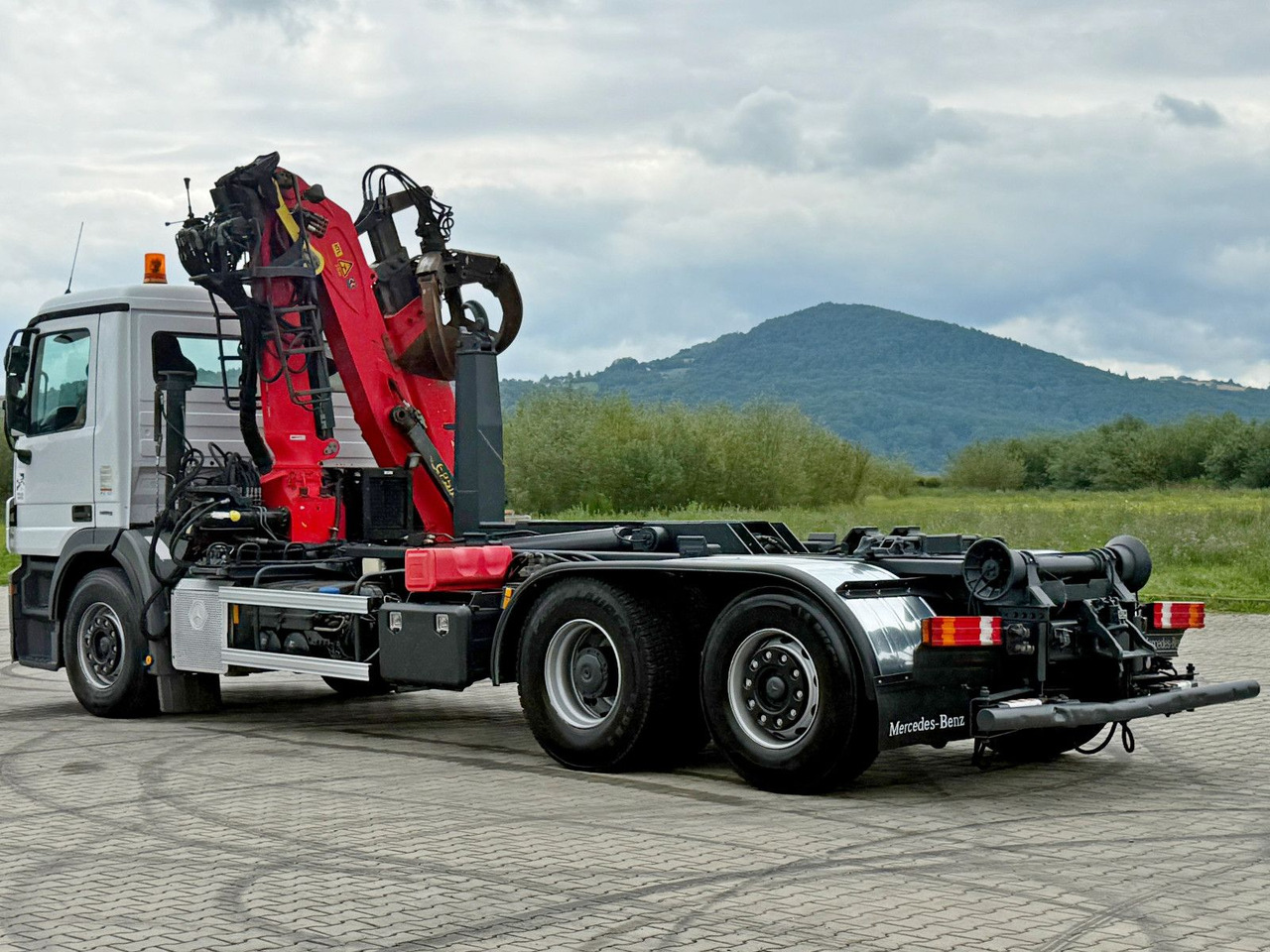 Camion ampliroll Mercedes-Benz ACTROS 2541 * ABROLLKIPPER * EPSILON E140Z81*TOP