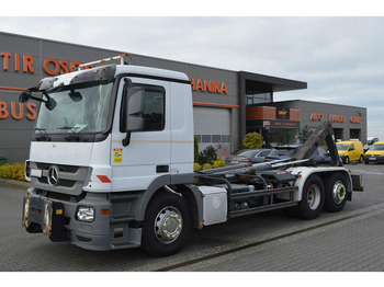 Camion ampliroll Mercedes-Benz ACTROS 2541 EURO 5 HOOK ABROLLKIPPER