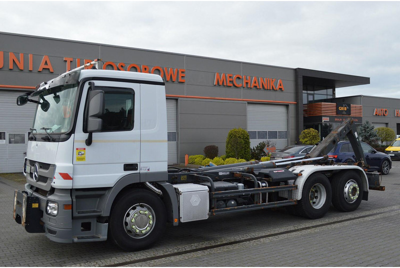 Camion ampliroll Mercedes-Benz ACTROS 2541 EURO 5 HOOK ABROLLKIPPER
