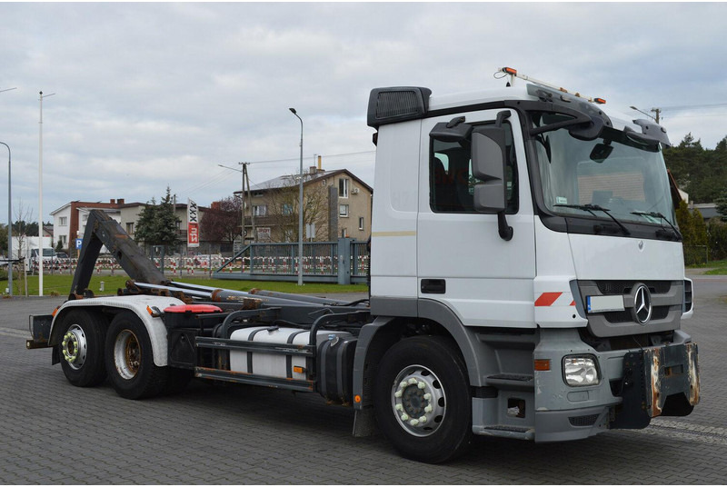 Camion ampliroll Mercedes-Benz ACTROS 2541 EURO 5 HOOK ABROLLKIPPER
