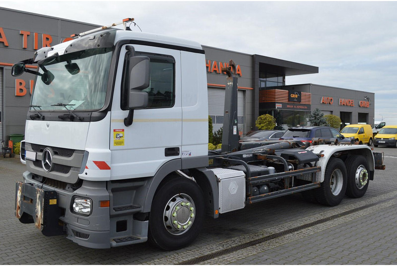 Camion ampliroll Mercedes-Benz ACTROS 2541 EURO 5 HOOK ABROLLKIPPER