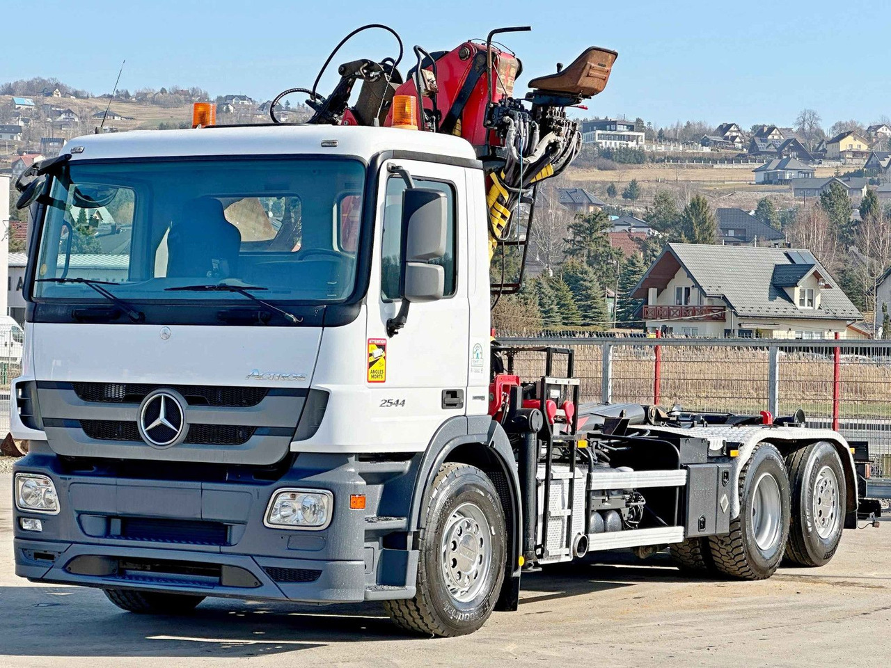 Camion ampliroll Mercedes-Benz ACTROS 2544 * ABROLLKIPPER * LHO L190Z(78) * TOP