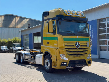 Camion ampliroll  Mercedes-Benz ACTROS 2558 6x2 Abrollkipper *Lenkachse Retarder