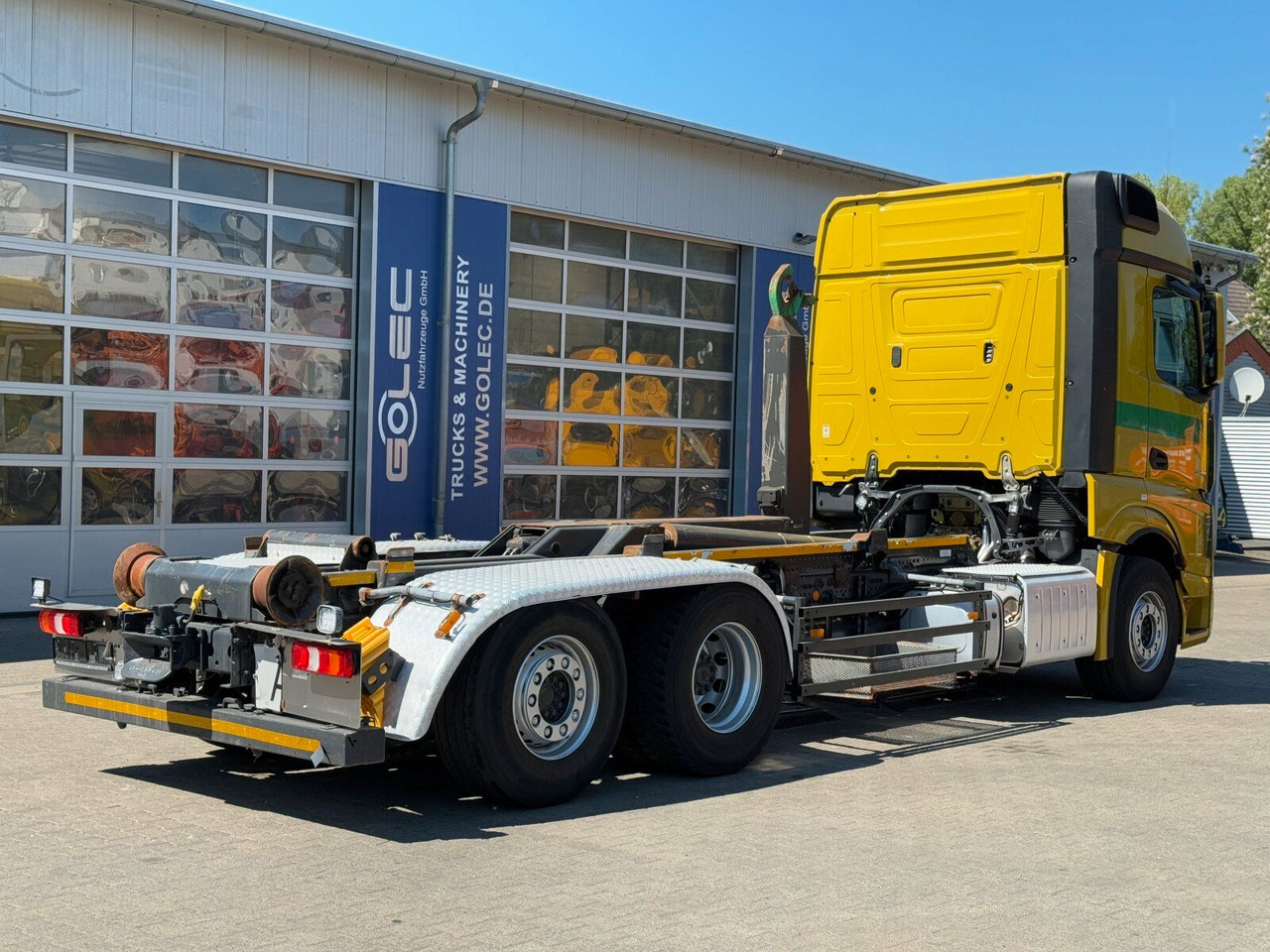 Camion ampliroll Mercedes-Benz ACTROS 2558 6x2 Abrollkipper *Lenkachse Retarder