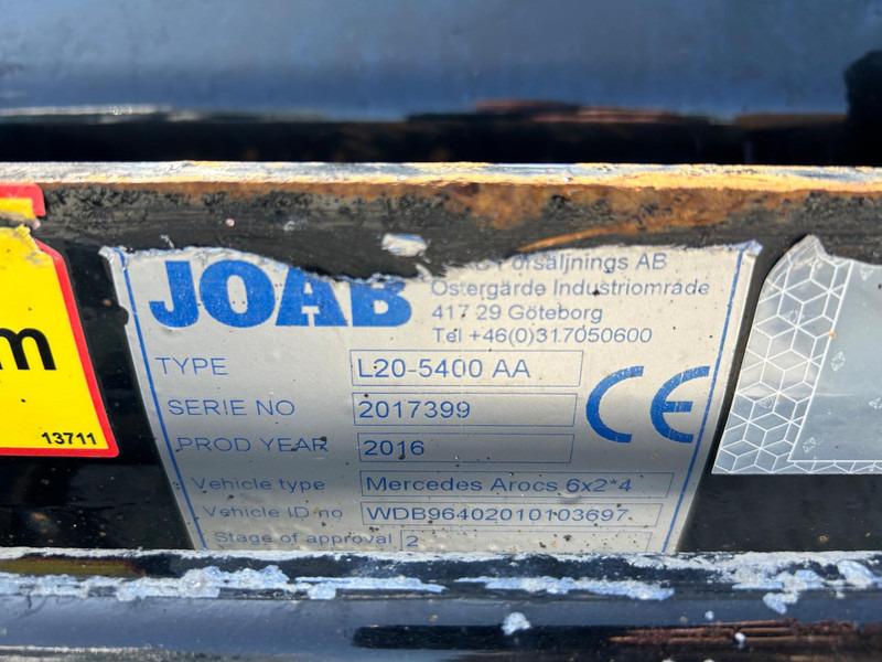 Camion ampliroll Mercedes-Benz AROCS + JOAB 20t | VARATTU
