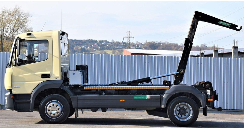 Camion ampliroll Mercedes-Benz ATEGO 1221 * ABROLLKIPPER * TOPZUSTAND