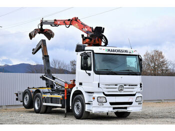 Camion ampliroll Mercedes-Benz Actros 2541 Abrollkipper + MARCHESI M4200L