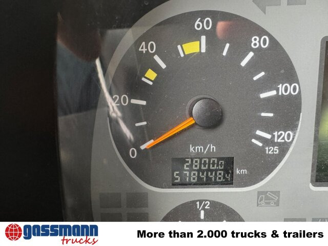 Camion ampliroll Mercedes-Benz Actros 2541 L 6x2, Retader, Lenkachse