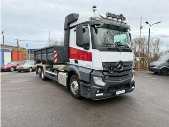Camion ampliroll  Mercedes-Benz Actros 2542 Abrollkipper mit Container