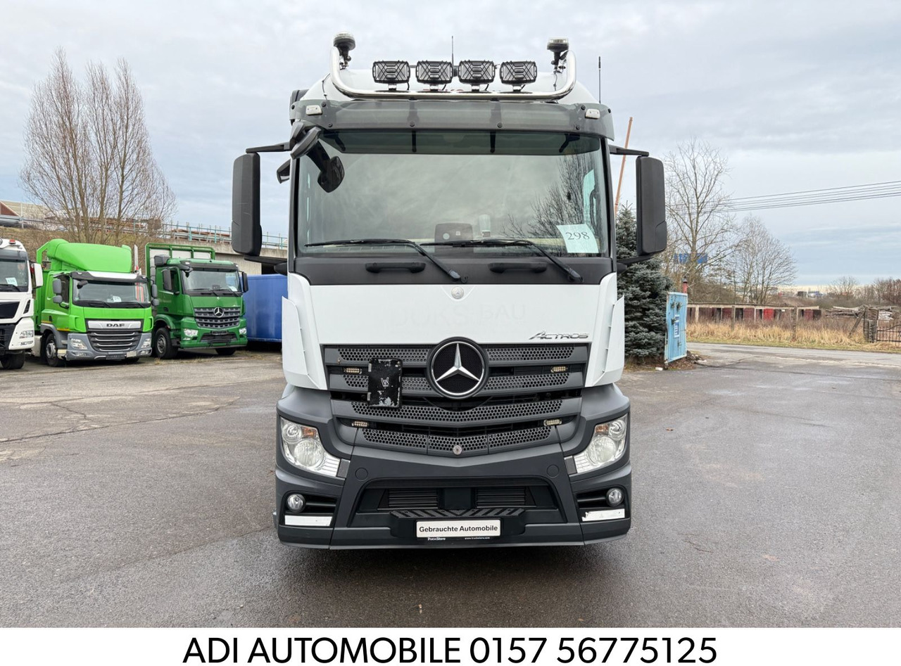 Camion ampliroll Mercedes-Benz Actros 2542 Abrollkipper mit Container