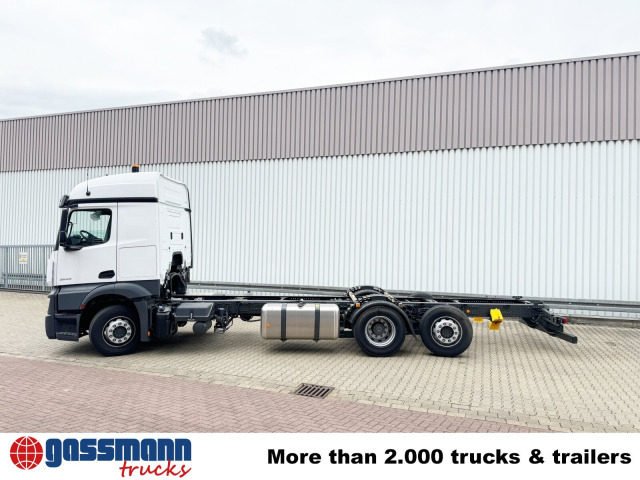 Camion ampliroll Mercedes-Benz Actros 2545 L 6x2, Lenk-/Liftachse, StreamSpace,