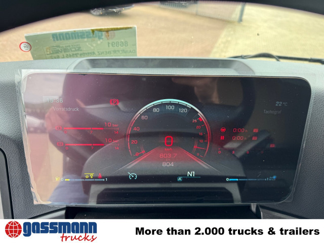 Camion ampliroll Mercedes-Benz Actros 2545 L 6x2, Lenk-/Liftachse, StreamSpace,