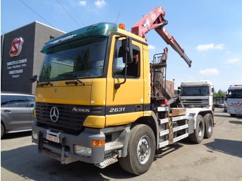 Camion ampliroll Mercedes-Benz Actros 2631 +hmf 1250/2