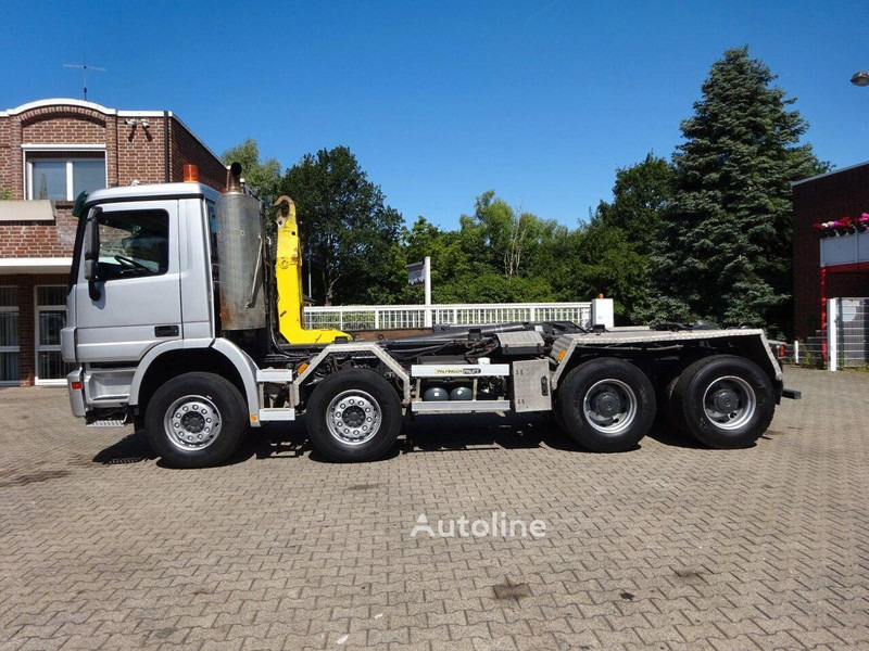 Camion ampliroll Mercedes-Benz Actros 3244 - Hook lift truck 8x4