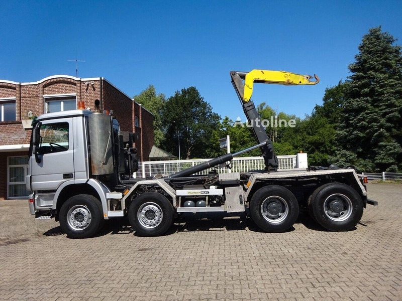 Camion ampliroll Mercedes-Benz Actros 3244 - Hook lift truck 8x4