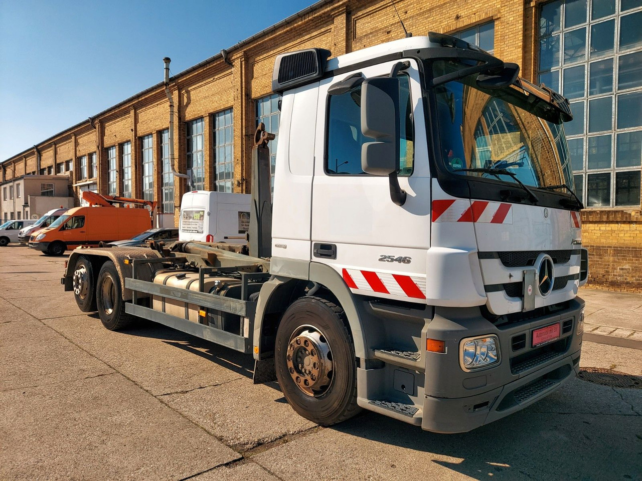 Camion ampliroll Mercedes-Benz Actros 6-Zyl. 2546 ABROLLKIPPER MEILER