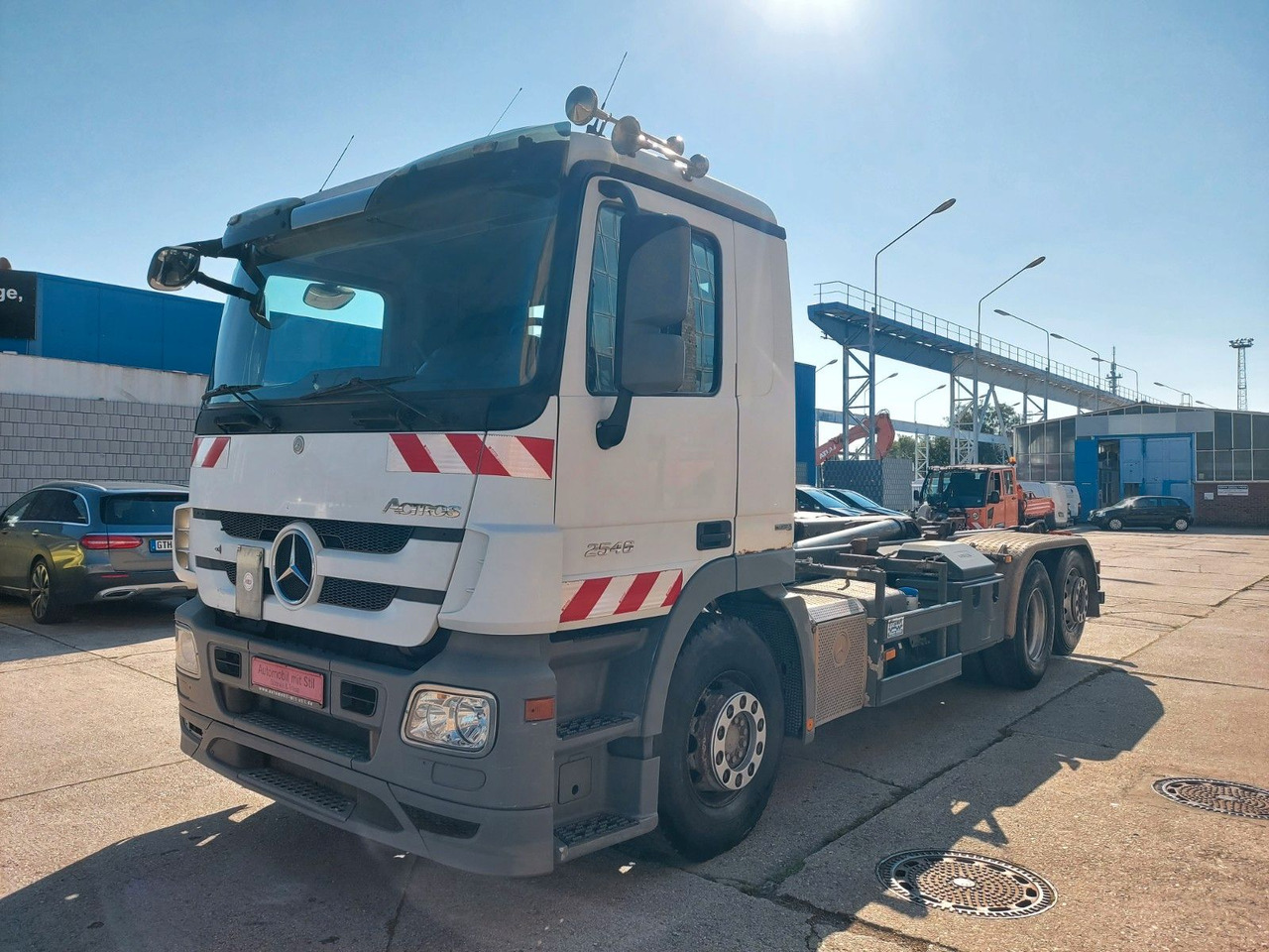 Camion ampliroll Mercedes-Benz Actros 6-Zyl. 2546 ABROLLKIPPER MEILER